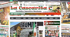 Desktop Screenshot of cascarita.com